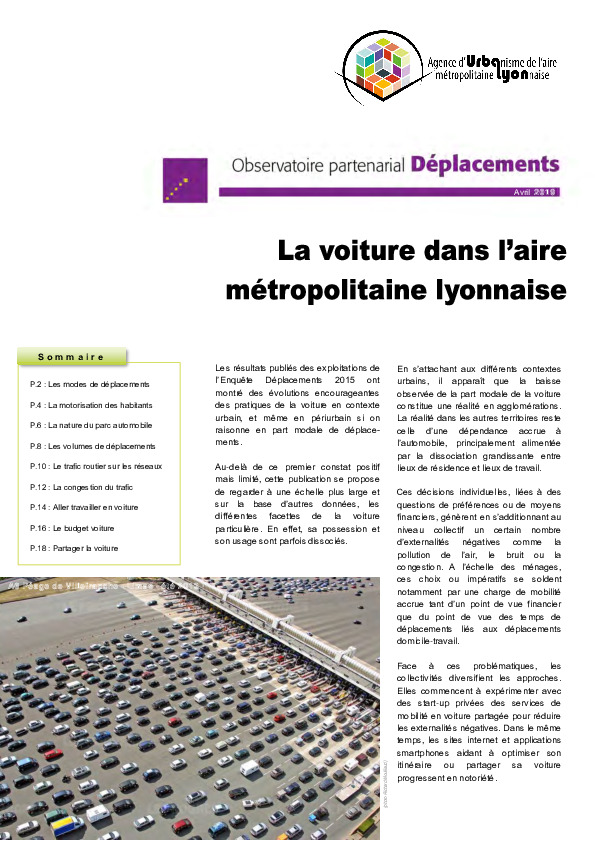 Page de couverture du document