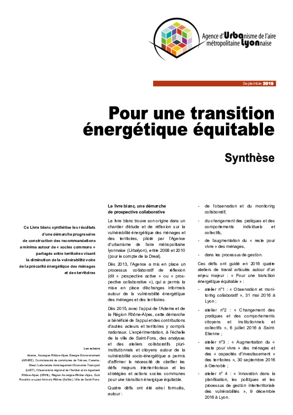 Page de couverture du document